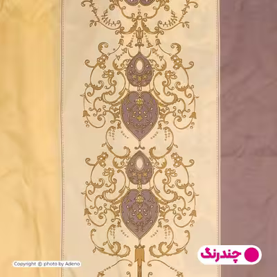 ملحفه آدنو مدل درباری کد IR101 یک نفره سایز 120x200 سانتی متر