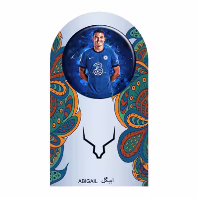 پیکسل ابیگل طرح تیاگو سیلوا چلسی کد chelsea 023