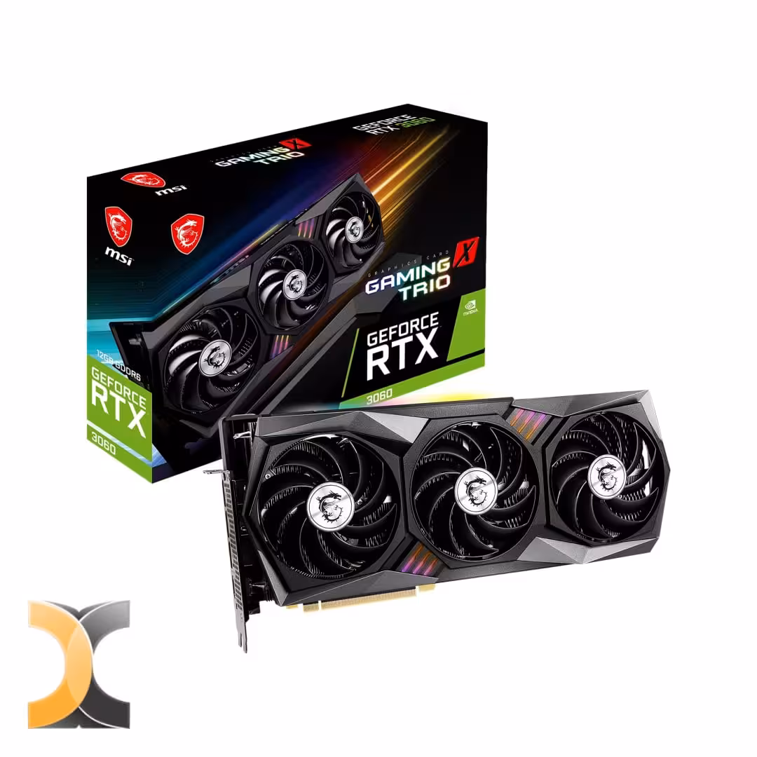 کارت گرافیک MSI RTX 3060 12G GAMING X ام اس ای ا MSI RTX 3060 12G GAMING X - کامپیوترچی