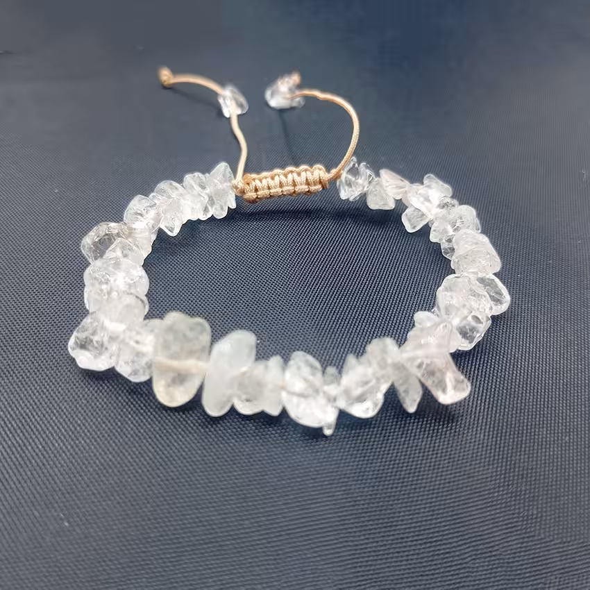 دستبند چیپسی کریستال کوارتز کد 310212