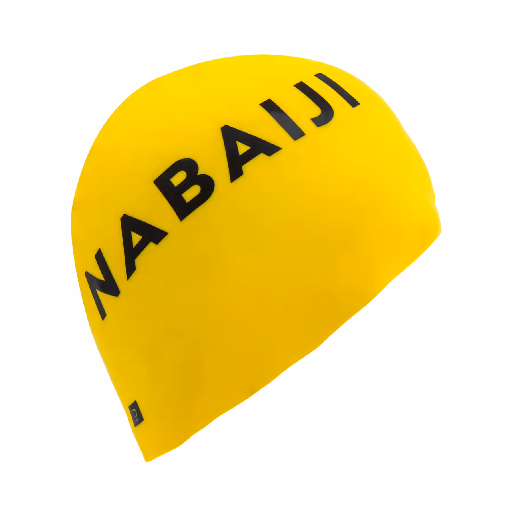 کلاه شنا نابایجی – دکتلون Nabaiji Silicone Swimming Cap – Logo Printed/Yellow – 500