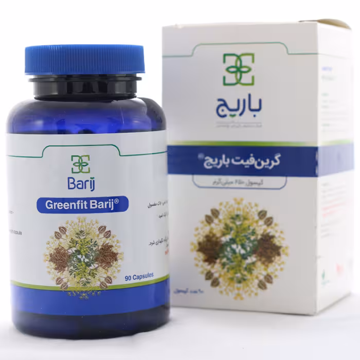 کپسول گرین فیت باریج اسانس 90 عددی