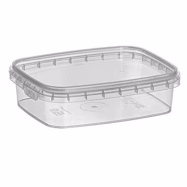 ظرف یکبار مصرف مایکروویوی 160 طب پلاستیک بسته 10 عددی