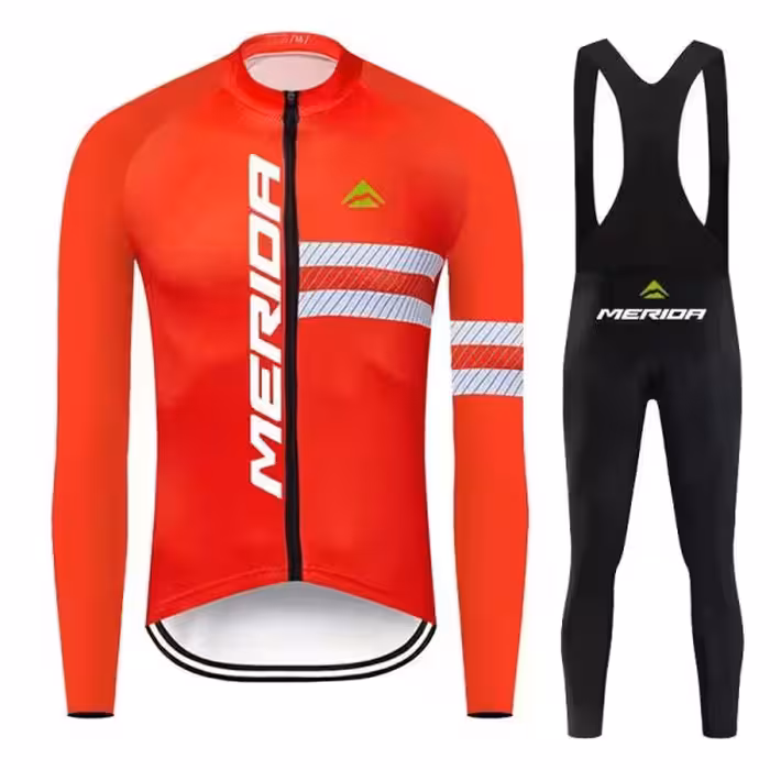 ست لباس دوچرخه سواری آستین بلند Merida