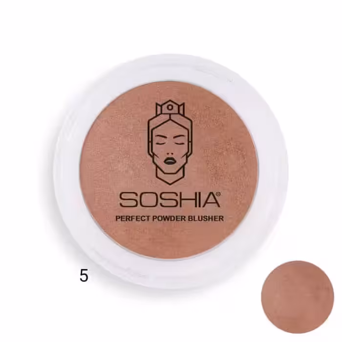 رژگونه دوآل فینیش سوشیا شماره 5 SOSHIA