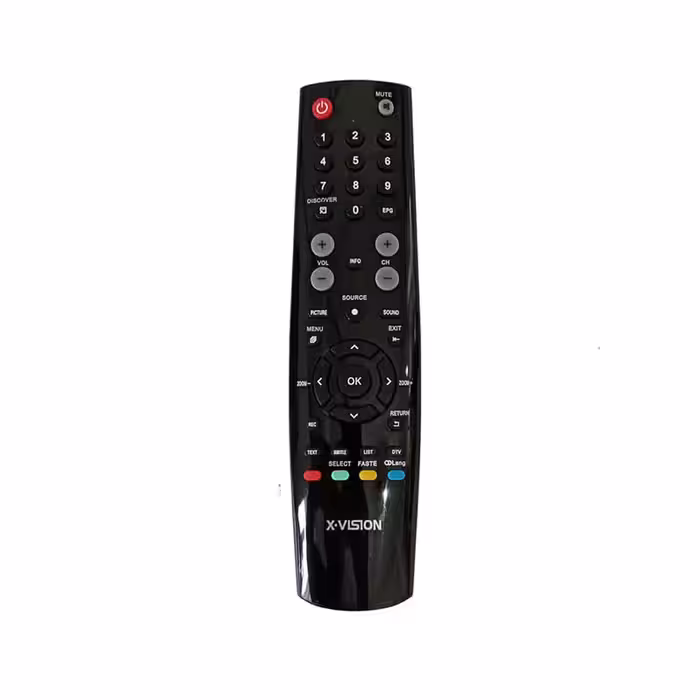 ریموت کنترل تلویزیون ایکس ویژن مدل 332