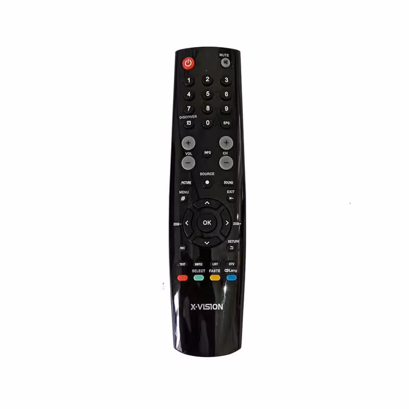 ریموت کنترل تلویزیون ایکس ویژن مدل 332