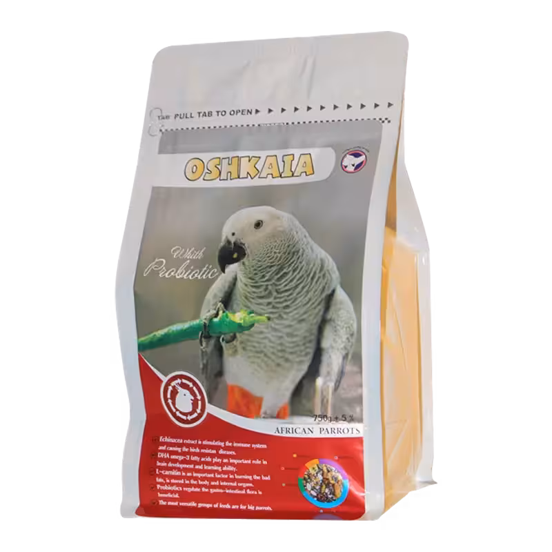 غذای ویژه طوطی های بزرگ برند Oshkaya اوشکایا 1 کیلویی