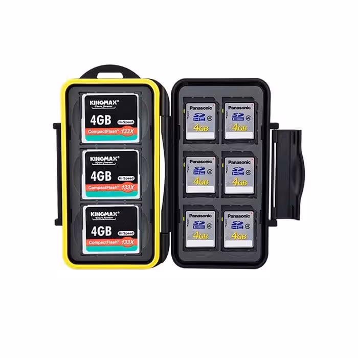 کیف محافظ کارت حافظه جی جی سی مدل MC-SD6CF3