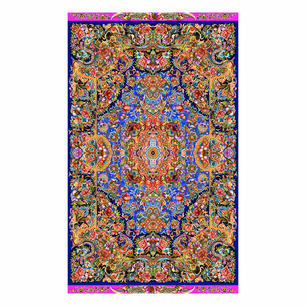 نخ و نقشه فرش دستباف کد 51006