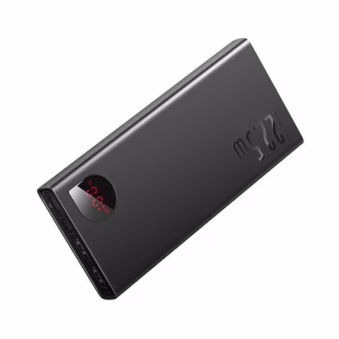 پاور بانک باسئوس مدل PPADM10S QC3.0 PD 22.5W با ظرفیت 10000 میلی آمپر ساعت