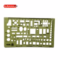 شابلون مبلمان مقیاس 1/100 فابل