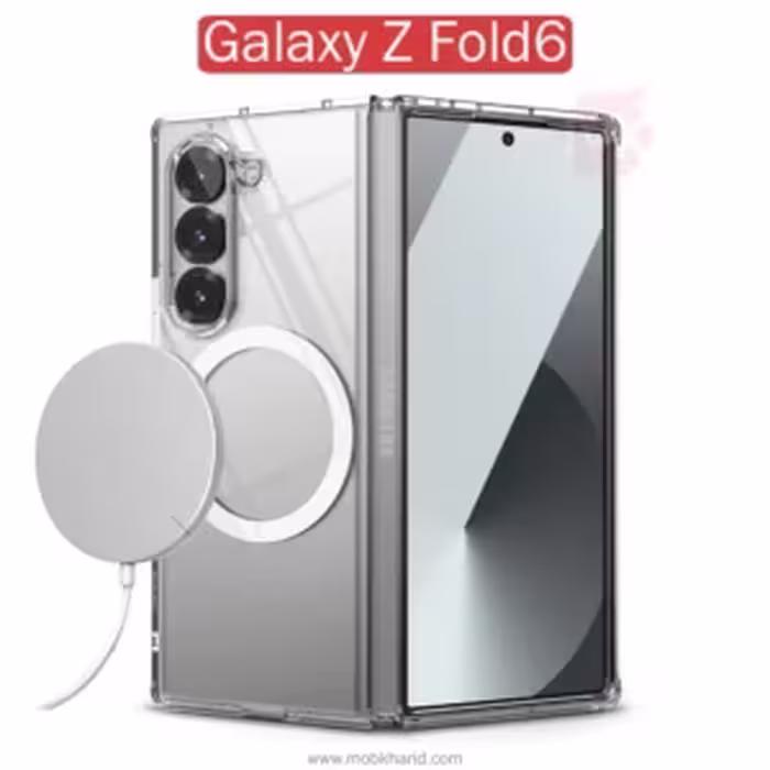 قاب مگ سیف دار شفاف سامسونگ Clear Compatible   MagSafe Cover | Galaxy Z Fold6
