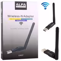 کارت شبکه بیسیم آنتن کوتاه متصل Alfa NEXT UW07 802.11N B