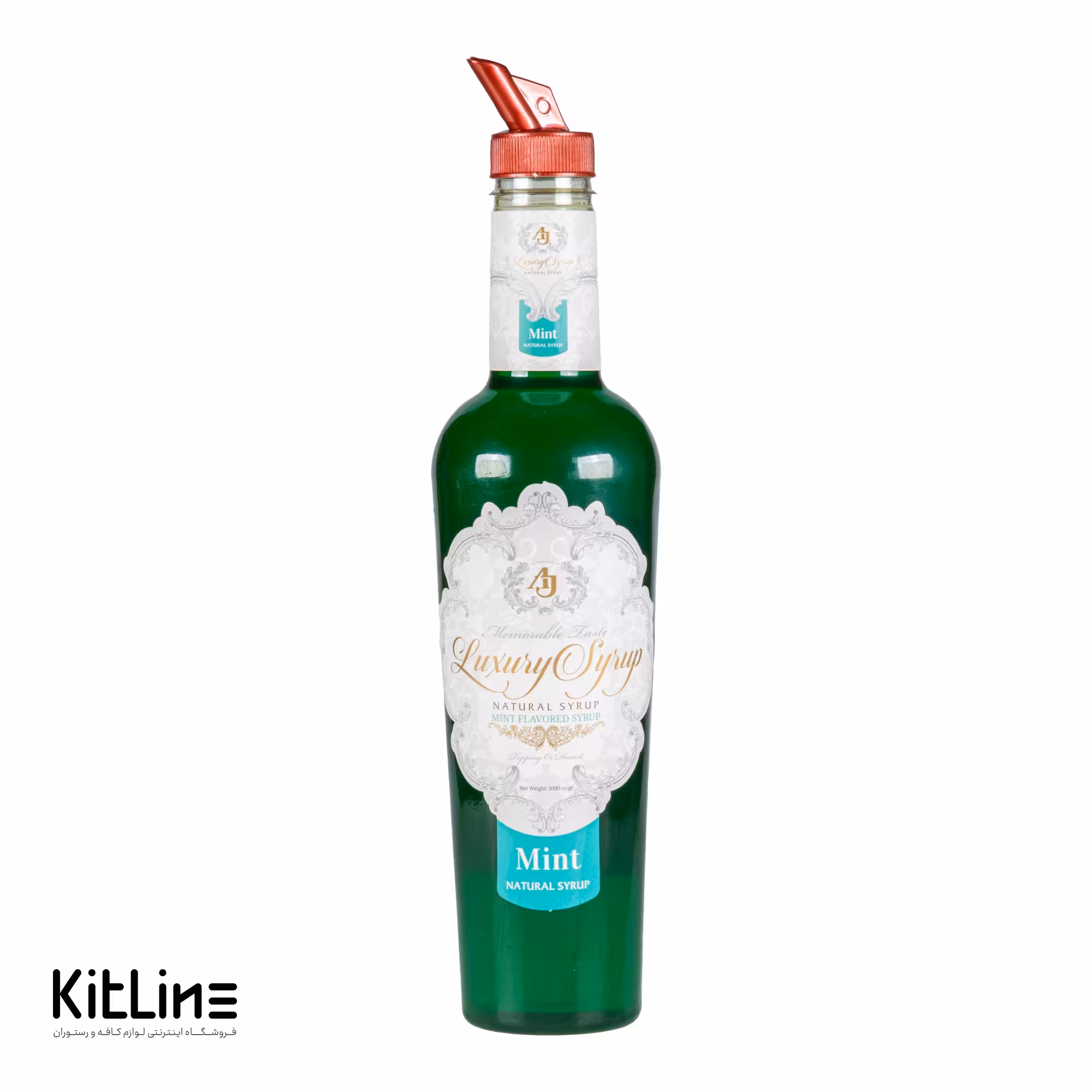 سیروپ نعناع ای جی لاکچری AJ Luxury 3000 گرمی