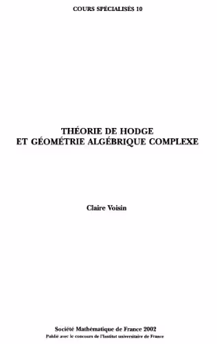 خرید و دانلود نسخه کامل کتاب Theorie de Hodge et geometrie algebrique complexe