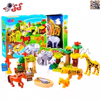 لگو دوپلو باغ وحش حیوانات اسباب بازی قطعه درشت STAR POWER FUNNY ZOO 3601