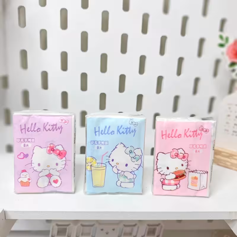 دستمال جیبی مینی سری کیتی و تدی