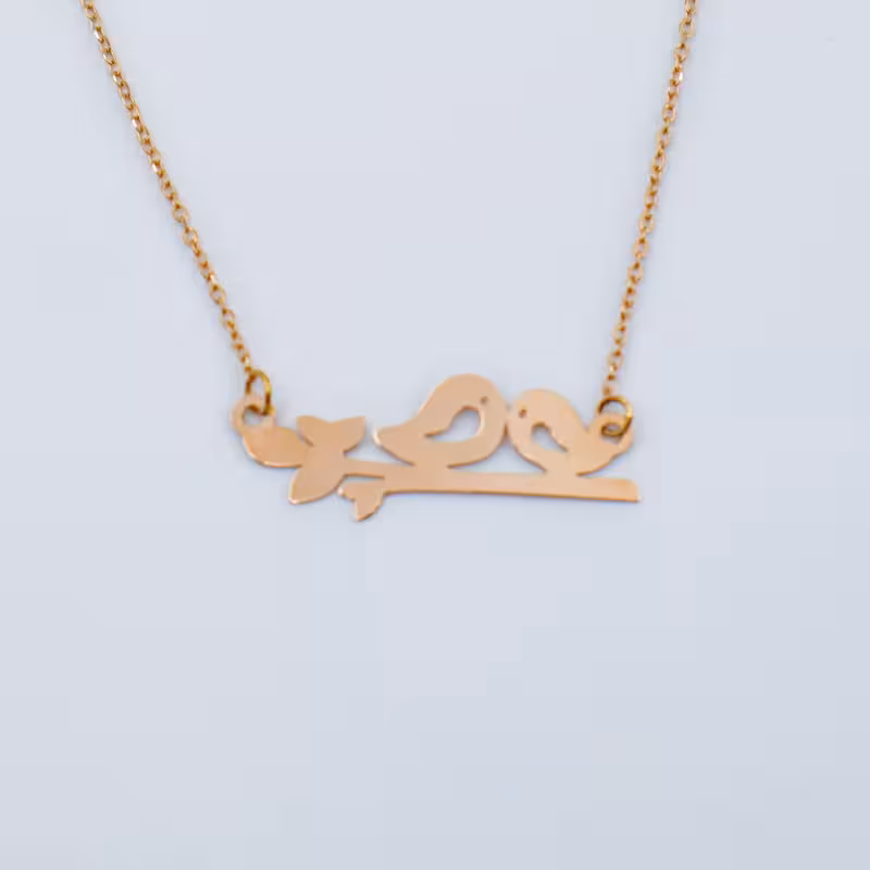 گردن آویز مینیمال طلا