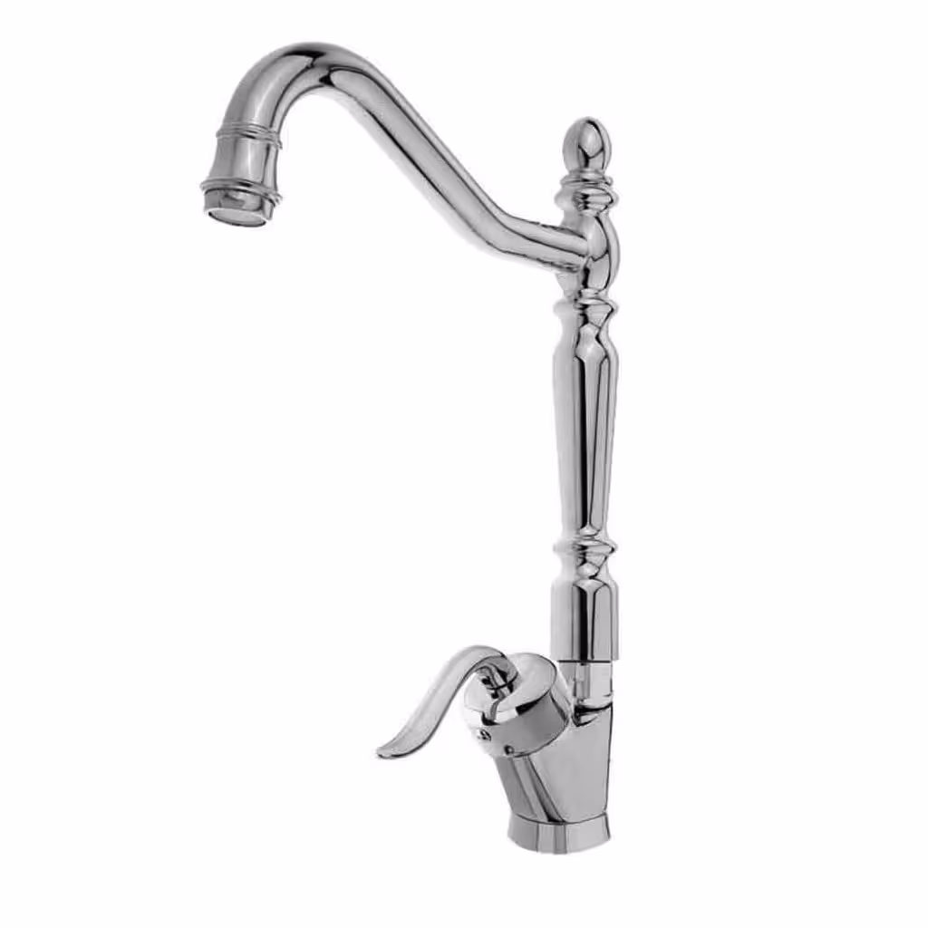 شیر ظرفشویی قاجاری کروم