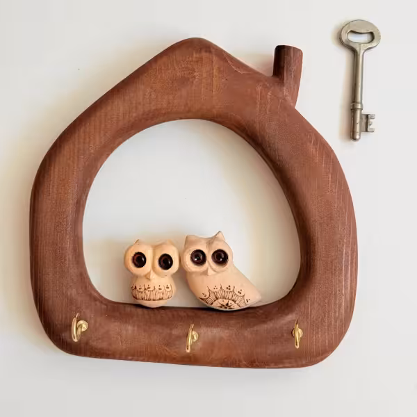 جاکلیدی بچه جغد جفتی طرح پنج