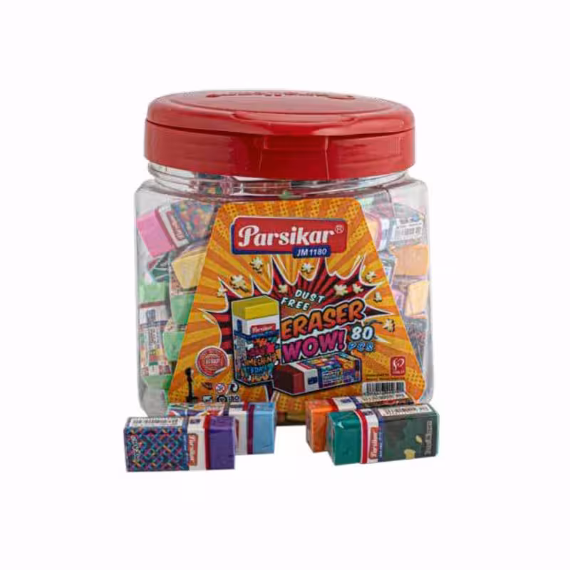 پاکن پارسیکار 8 ضلعی رنگی مدل JM1180 کد 17021