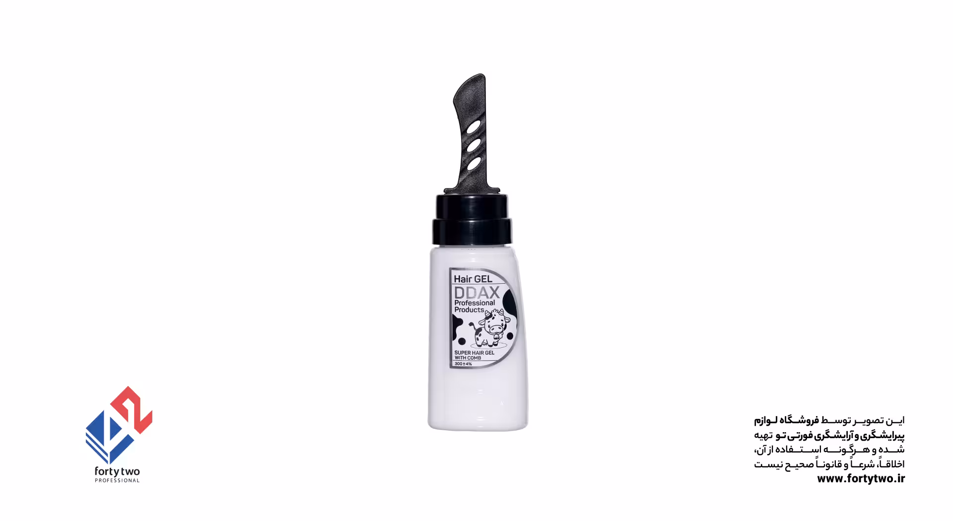 ژل شیر مو شانه جادویی دی داکس سفید D DAX