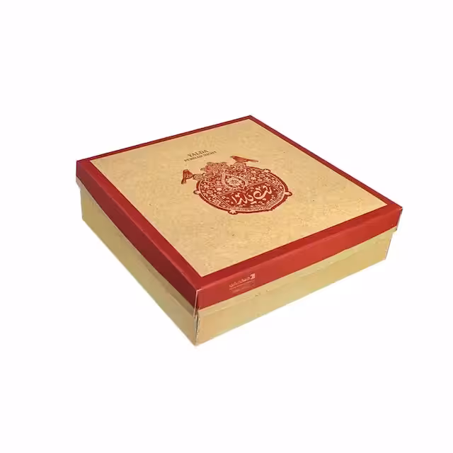 جعبه شیرینی 20 در 15 طرح یلدایی کرافت