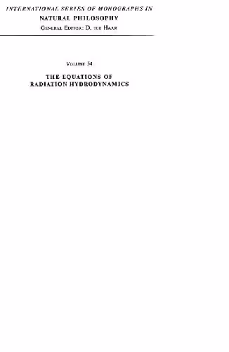 خرید و دانلود نسخه کامل کتاب The equations of radiation hydrodynamics