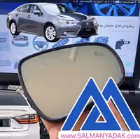 شیشه اینه تویوتا لکسوس رادار 2015 اصلی راست ES 250  ES350