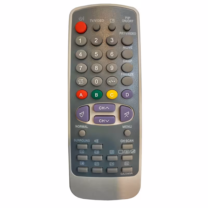 ریموت کنترل تلویزیون مدل GA208 مناسب برای شارپ.