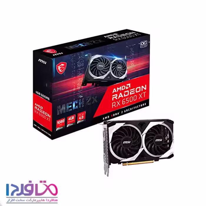 کارت گرافیک ام اس آی مدل RX6500XT MECH 2X 4GB OC