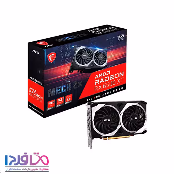 کارت گرافیک ام اس آی مدل RX6500XT MECH 2X 4GB OC