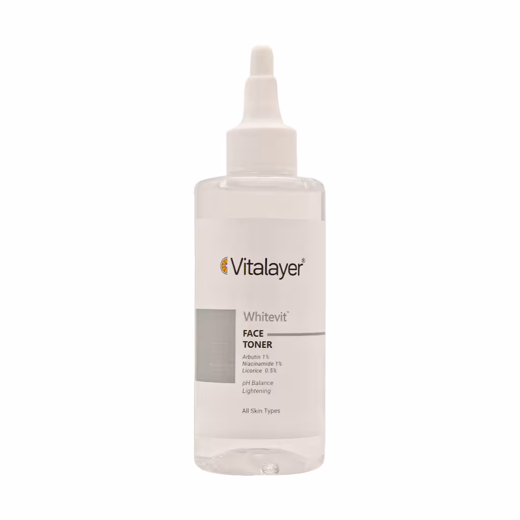 تونر پاک کننده صورت ویتالیر مدل وایت ویت 200 میلی لیتر | Vitalayer Whitevit Face Toner 200 ml
