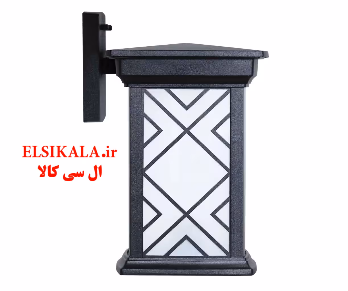 چراغ دیواری درتا طرحدار آلمینیوم دایکاست