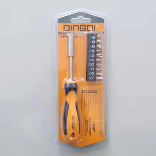 ست پیچ گوشتی بیت خور دینگی 11 عددی AR68010