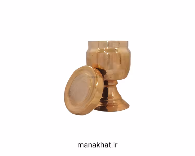 دوات مسی خوشنویسی مشقی پایه دار