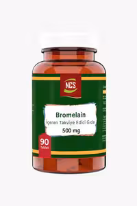 قرص عصاره بروملین 500 میلی گرم Ncs - بسته 90 عددی