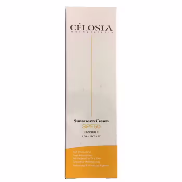کرم ضدآفتاب SPF50 سلوسیا (بی رنگ )