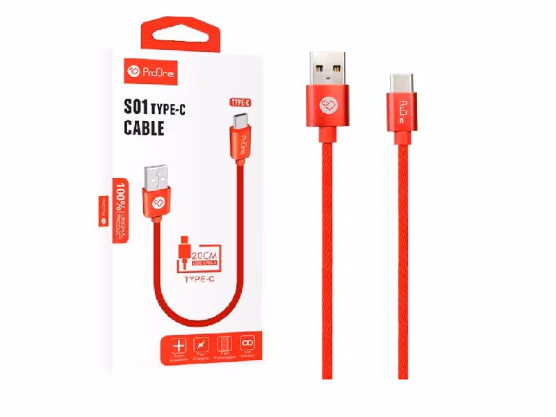 کابل کوتاه تایپ سی ProOne S01 Series PCC130