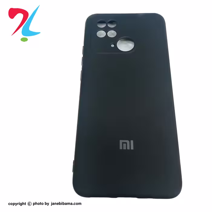 قاب سیلیکونی محافظ لنزدار شیائومی Xiaomi Redmi 10A-رنگ مشکی