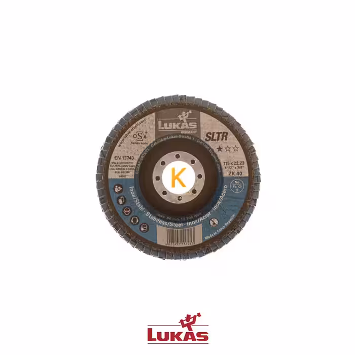 سنباده فلاپ دیسک مدل SLTR 115xZK40 لوکاس