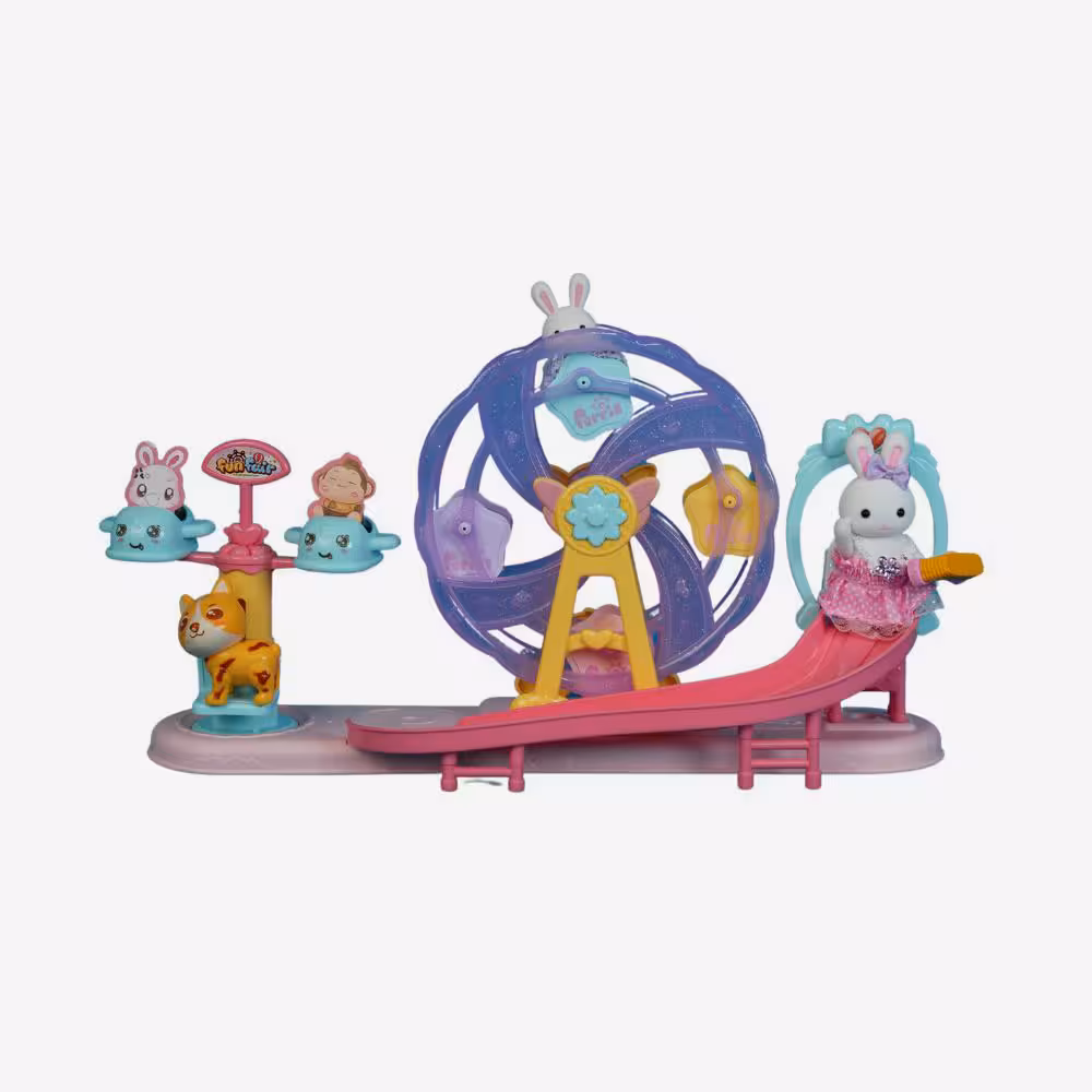 ست شهربازی خرگوش کدRabbit playground set 6684