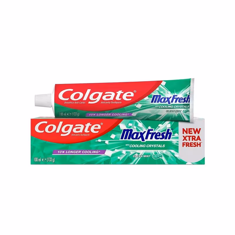 خمیر دندان سری Max Fresh مدل Clean Mint کلگیت 100 میل