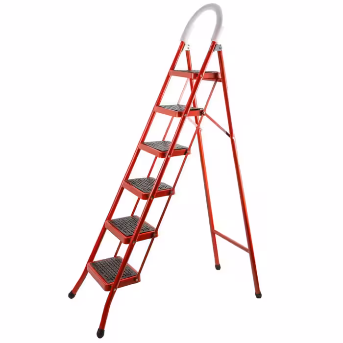 نربان 6 پله ستاره مدل پله پهن کد NP 6 | کالا مکس