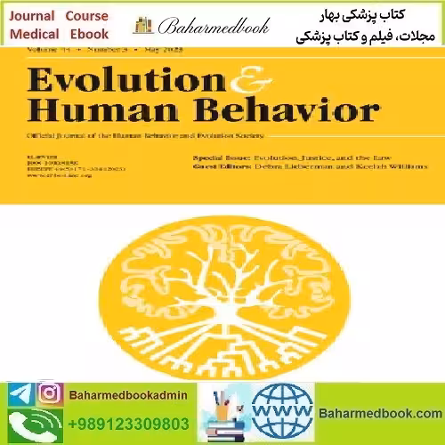 Evolution and Human Behavior Volume 45 Issue 1 2024 TRUE