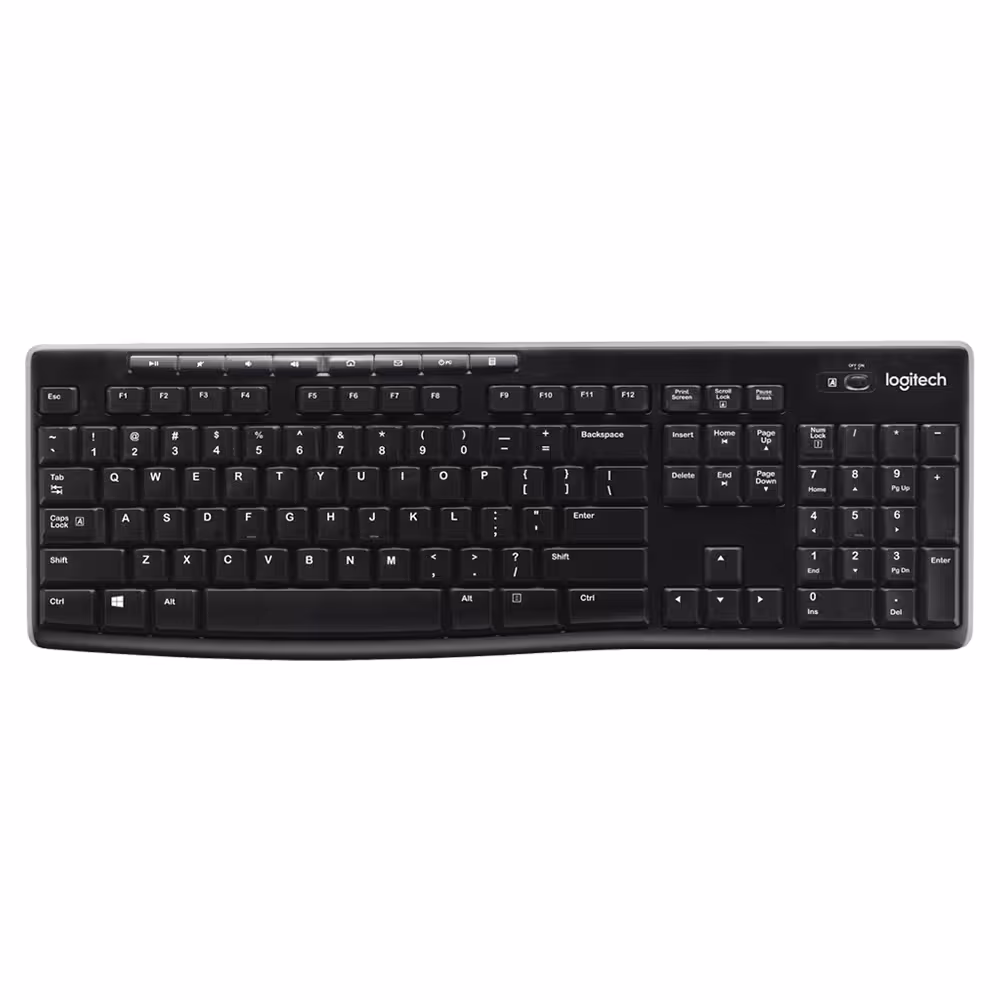 کیبورد بی سیم لاجیتک Logitech K270 Wireless Keyboard