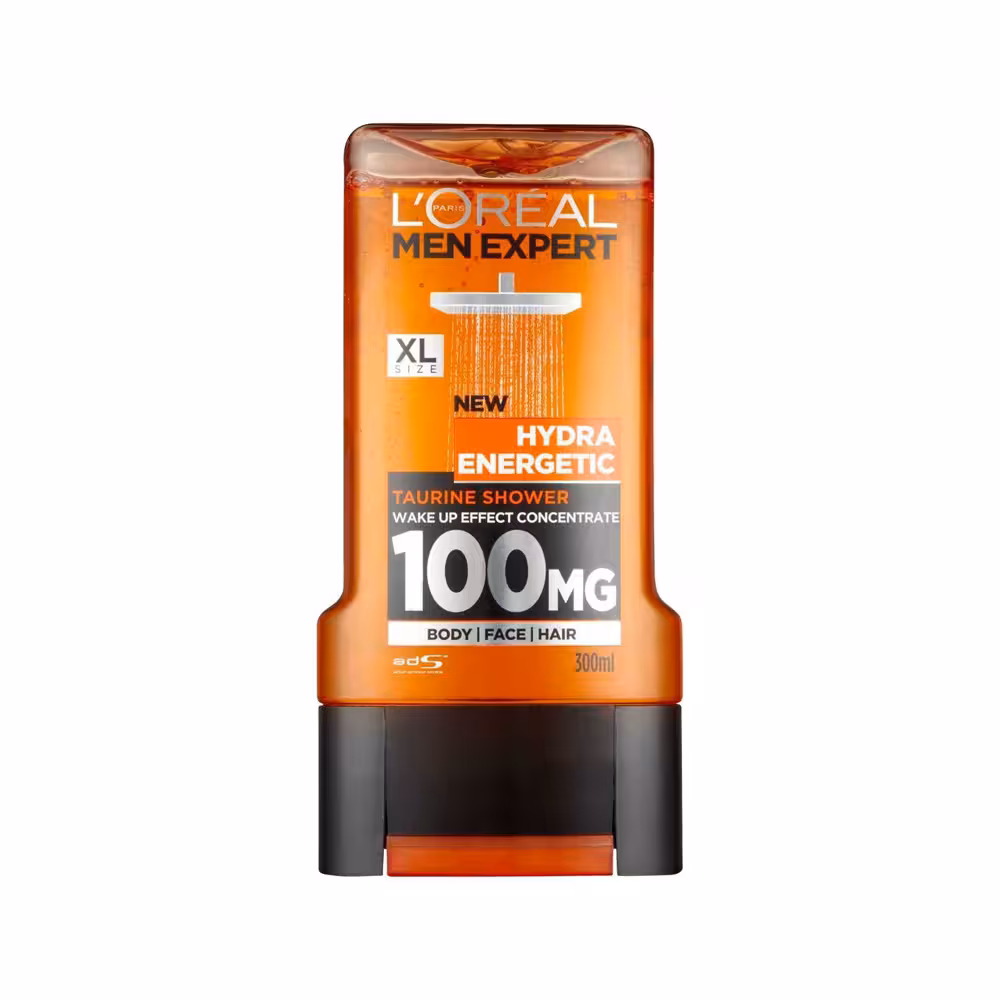 ژل دوش لورآل Loreal مدل Hydra Energetic حجم 300 میلی لیتر