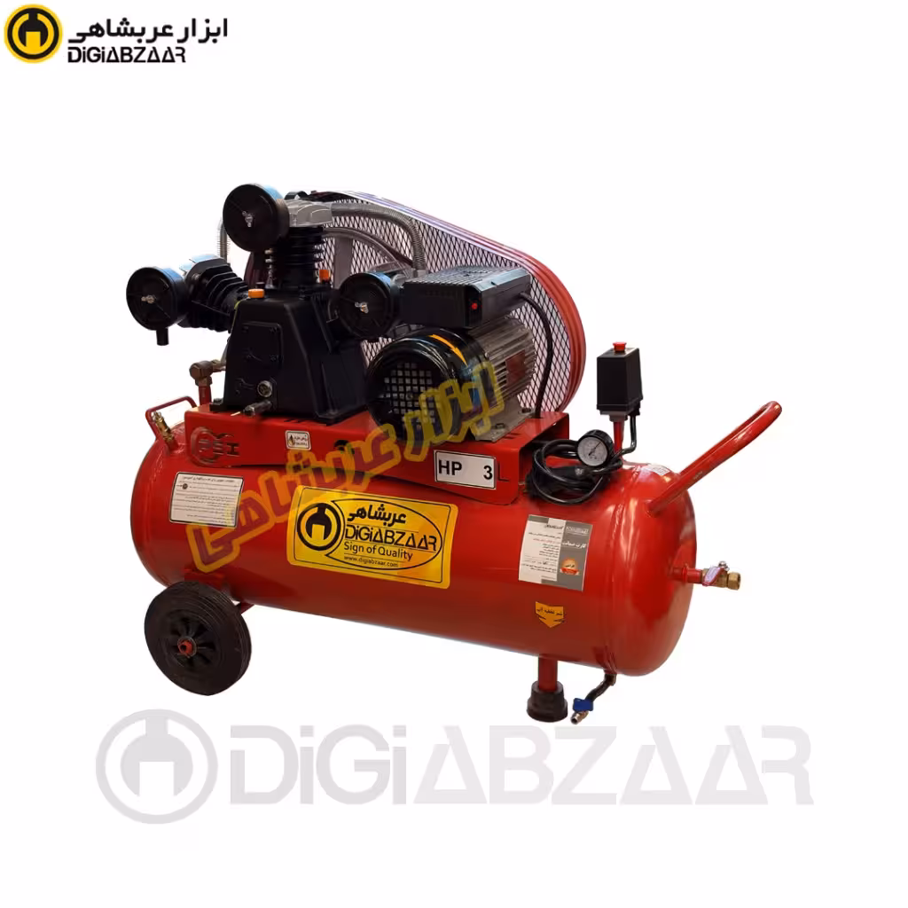 کمپرسور 80 لیترخوابیده 3 سیلندر DGA3065