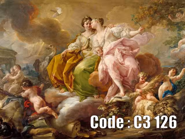 پوستر دیواری نقاشی کلاسیک